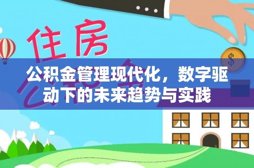 瑞安公积金管理现代化，数字驱动下的未来趋势与实践