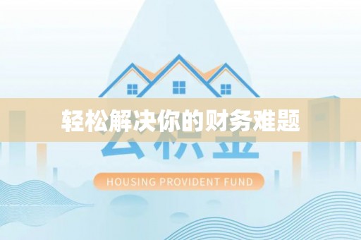 瑞安轻松解决你的财务难题