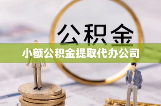 瑞安小额公积金提取代办公司