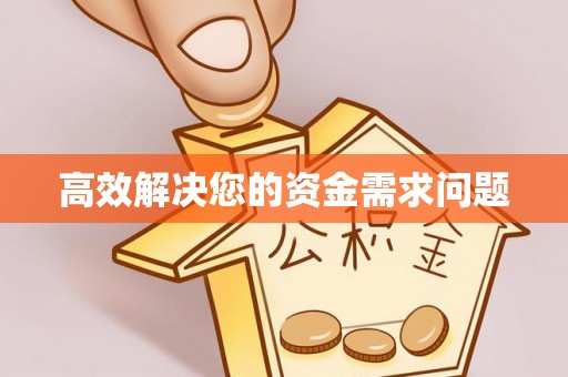 瑞安高效解决您的资金需求问题