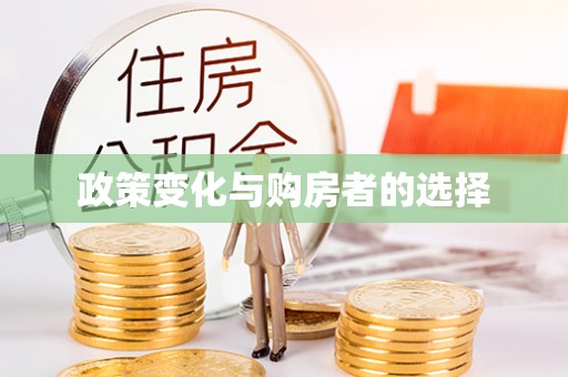 瑞安政策变化与购房者的选择